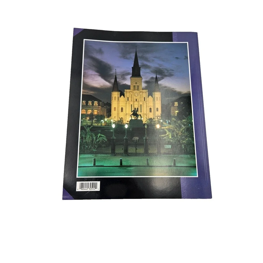 New Orleans Travel Guide Book Full Color Pictorial Vintage Tourist‎